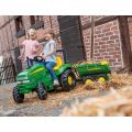 Rolly Toys rollyHalfpipe:  John Deere anhænger med tipfunktion til traktor