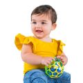 Oball klassisk ball til baby - blå, grønn og gul