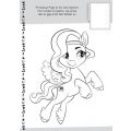 My Little Pony malebok med klistremerker