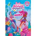 Barbie Mermaid Power malebok med klistremerker