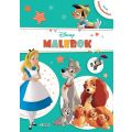 Disney målarbok med klistermärken - 32 sidor