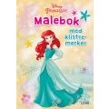 Disney Princess Ariel malebok med klistremerker