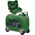 Samsonite Dream2go barnekoffert - grønn med motorsykkel