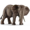 Schleich Wild Life Afrikansk elefanthona 14761 - figur 9 cm hög
