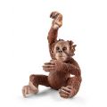 Schleich Wild Life orangutang-barn 14776 - figur 5 cm høy