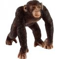 Schleich Wild Life Hann-sjimpanse 14817 - figur 6 cm høy