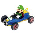 Nintendo Mario pullback fordon - 2-pack med Mario och Luigi - 1:43 skala