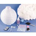 Make it Real DIY Cloud Lantern - lag din egen lampe med LED-lys - regnsky 