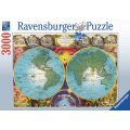 Ravensburger puslespill 3000 brikker - Antique map
