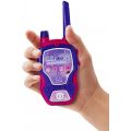 Dickie Toys rosa walkie talkie 2,4 GHz - rekkevidde inntil 100 meter - 15 cm