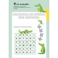 Min første bok om bokstaver og tall - aktivitetsbok med 140 klistremerker