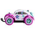 Silverlit Exost Pixie - rosa radiostyrt bil med blomster og terrengdekk - toppfart 12 km/t - 30 cm