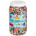 Hama Midi hvit boks - 13 000 Midi perler - fargemix 58