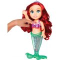 Disney Princess Sing and Sparkle Ariel - den lilla sjöjungfru-docka med ljus och musik - 38 cm