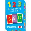 123 kortspill med tall fra 1-26 - memo, tallbingo og regnestykker