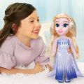 Disney Frozen 2 dukke - Isdronningen Elsa i kjole med kappe - 38 cm 
