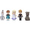 Disney Frozen MIni Dolls - 5 poserbara minidockor - 7 cm