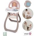 Smoby Baby Nurse dukkestol med tallerken og ske - passer dukker op til 42 cm