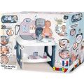 Smoby Baby Care Helsestasjon for dukker - med dukke og 27 tilbehør