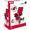 BRIO Paraplytrille - sammenleggbar dukkevogn 24905000