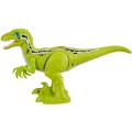 Zuru Robo Alive Raptor med slime - interaktiv dinosaurie som biter och springer - grön