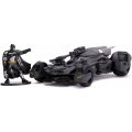 Batman Justice League Batmobile bil med actionfigur i metall  - 13 cm