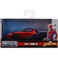 Marvel SpiderMan 2017 Ford GT 1:32 die-cast metallbil - 12 cm