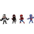SpiderMan die-cast figursett - 4 figurer i metall - 6 cm høye