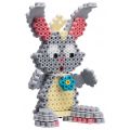 Hama Midi 3D rev og kanin - eske med perler og perlebrett - 2500 Midi perler
