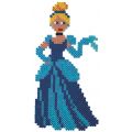 Hama Midi Disney Princess - eske med perler og perlebrett - 4000 Midi perler