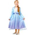 Disney Frozen kostume - Elsa classic kjole med kappe - 6 år - 116 cm