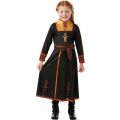 Disney Frozen Anna kjole og kappe - 3-4 år - 104 cm