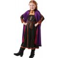 Disney Frozen Anna kostyme - 6 år - 116 cm - kjole og kappe