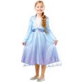 Disney Frozen kostyme - Elsa classic kjole med kappe - 2-3 år - 98 cm