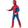 SpiderMan deluxe kostyme - 5-6 år - 116 cm - heldrakt og maske