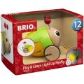 BRIO Drag-eldfluga 30255 -  dragleksak i trä med ljus och ljud
