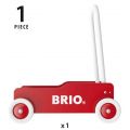 BRIO Lära-gå-vagn 31350 röd