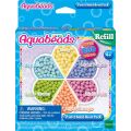 Aquabeads Pastel solid Bead pack  - Refill-paket med 800 vattenpärlor i 6 olika pastell färger 