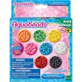 Aquabeads Solid Bead refill-sæt med 800 vandperler i 8 forskellige farver