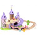 BRIO Disney Princess prinsesseslott 33312 - togbane med slott, tog og 3 prinsessefigurer