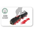 BRIO World Ångtåg 33884 - batteridrivet tåg med vagn