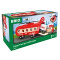 BRIO World Transporthelikopter 33886 med figur och last