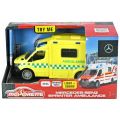 Majorette Mercedes-Benz Sprinter ambulans med ljus och ljud
