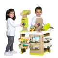 Smoby Fresh Market leksaksbutik med varukorg och massor av tillbehör