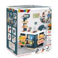 Smoby Supermarked lekebutikk med handlevogn og elektronisk skanner - med lekemat og lekepenger