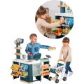 Smoby Maxi Market affär med leksaksmat och pengar - kundvagn ingår