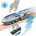 BRIO World Turbo Train 36003 - batteridrivet tåg med vagn och figur