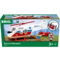 BRIO World redningshelikopter 36022 - helikopter med to figurer og båre