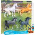 Spirit Riding Free figurpakke - 4 små hester