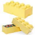 LEGO storage brick 8 - stor LEGO kloss med 8 knotter - Cool Yellow - Design Collection